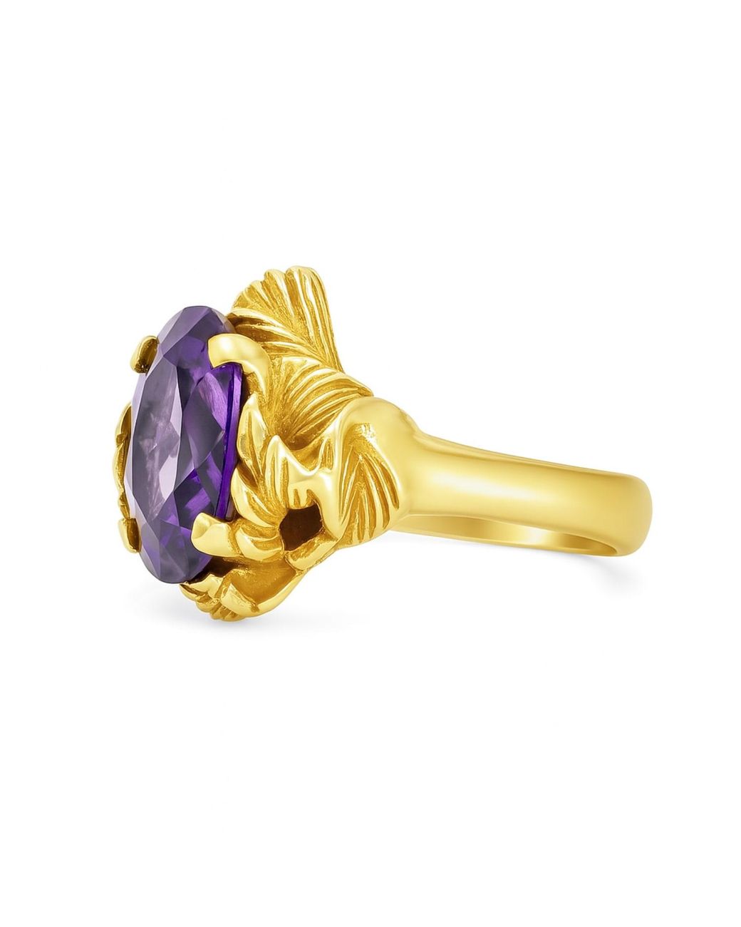 Unaloe Metallic Ring