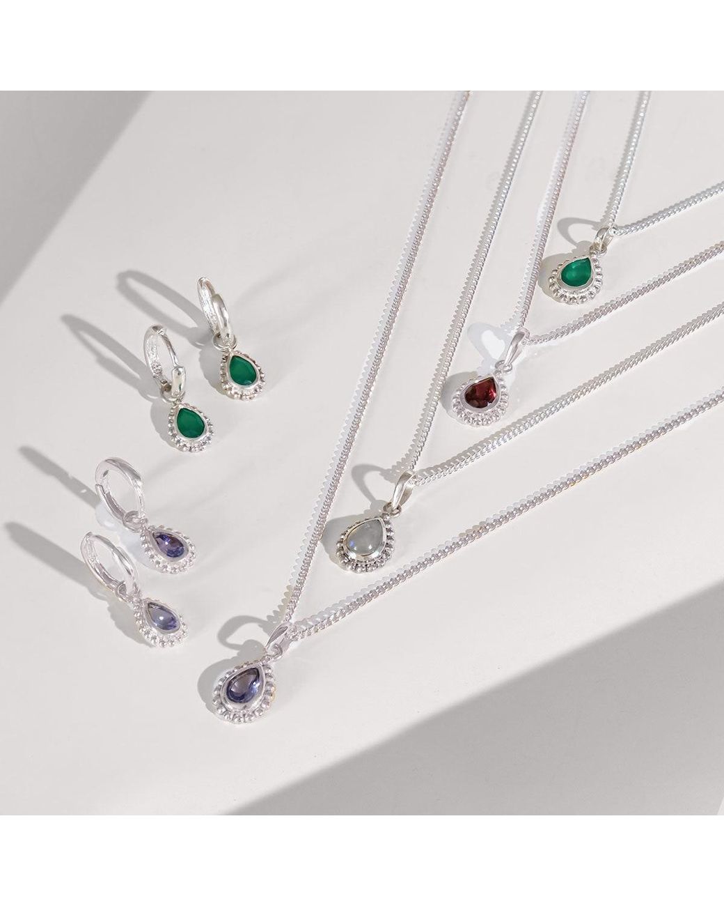 Charlotte's Web Jewellery Metallic August Birthstone Sterling Necklace
