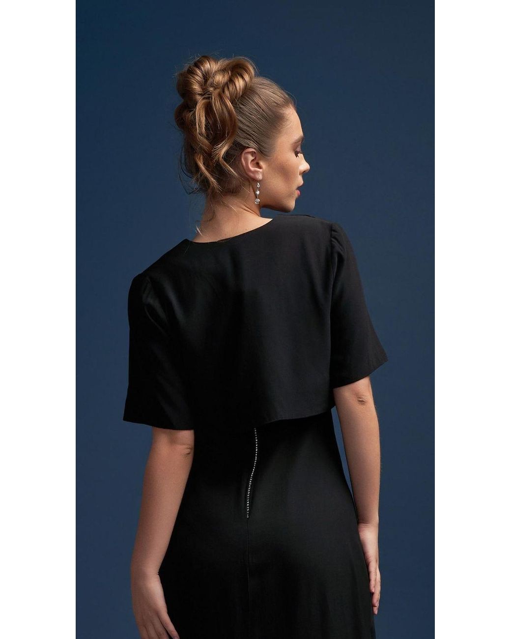 Deer You Black Margaret Mesmerising Bolero Jacket