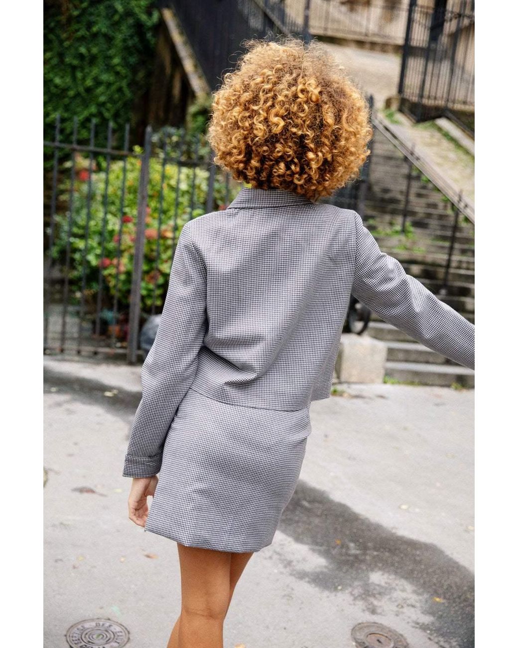 AVANI Apparel Gray Dahlia Jacket