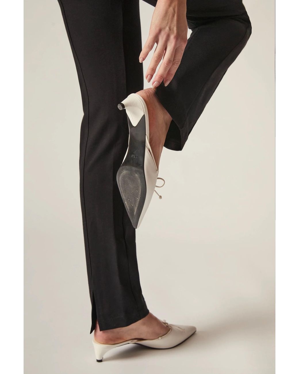 James Lakeland Black Cigarette Trousers