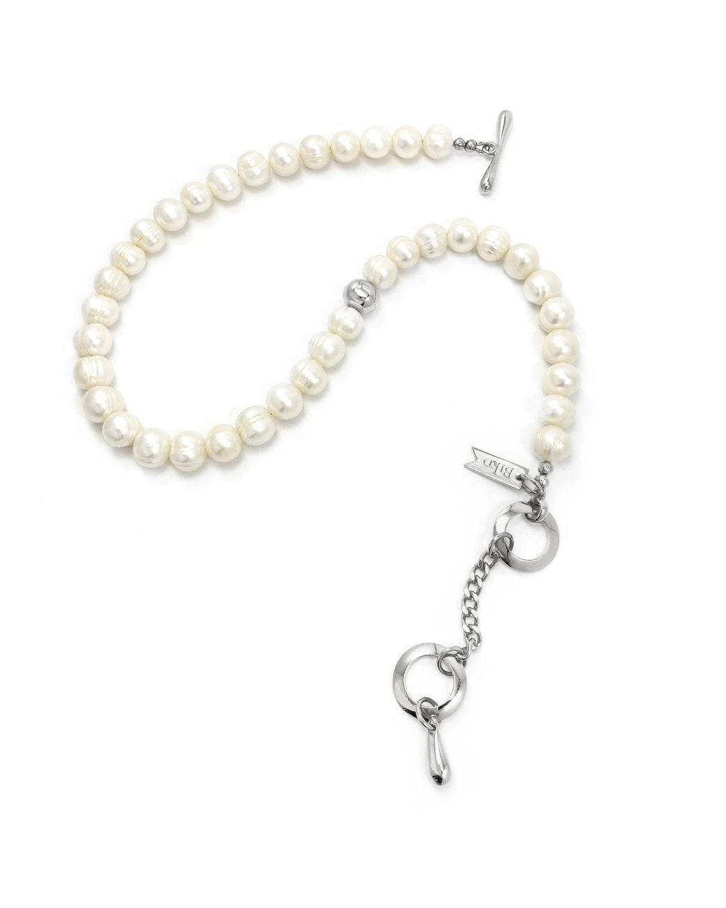 Biko Jewellery Metallic Paloma Pearl Collar