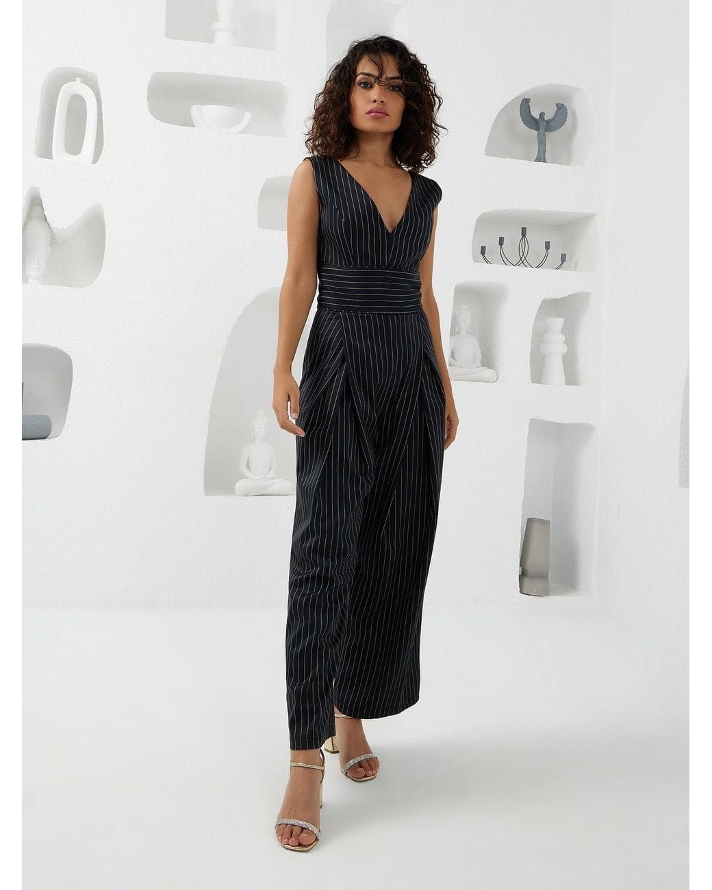 Lumina Eligma Blue The Arrow Jumpsuit