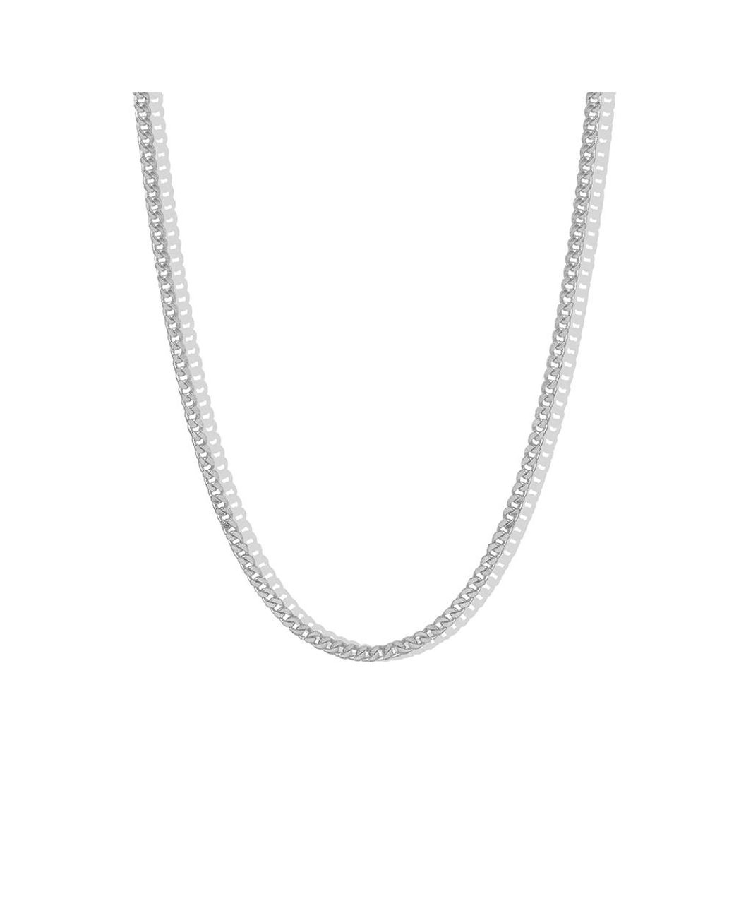 Argento Vivo Metallic The Sergia Chain Necklace