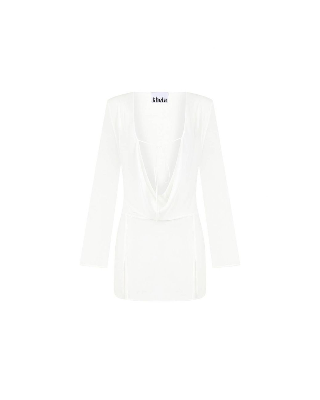 Khéla the Label White No Rush Dress