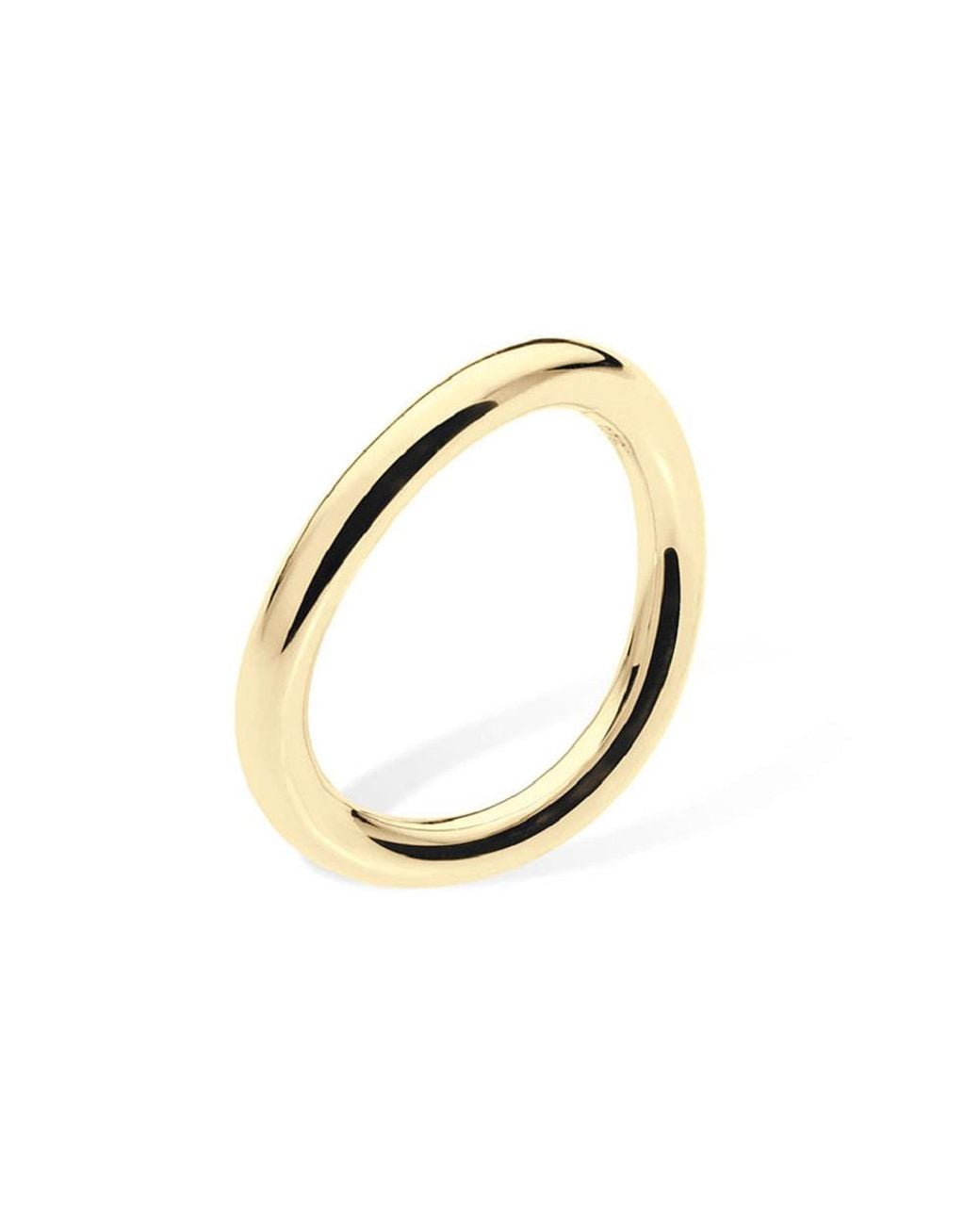 Lucy Quartermaine Metallic Curve Midi Ring