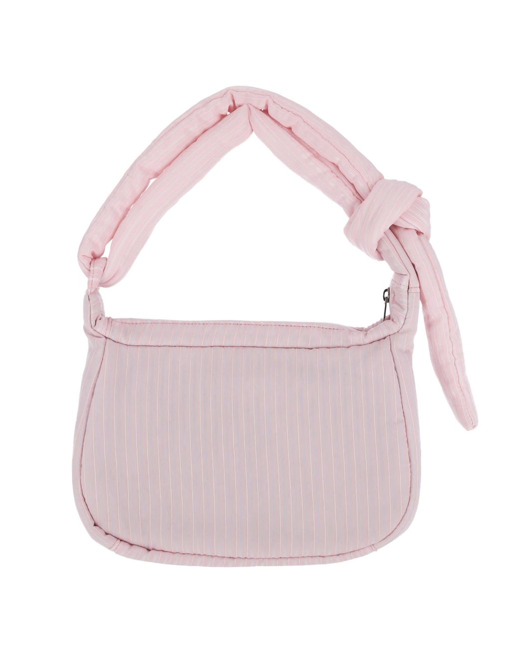 MARHEN.J Pink Padded Rayon Crossbody Bag With Logo