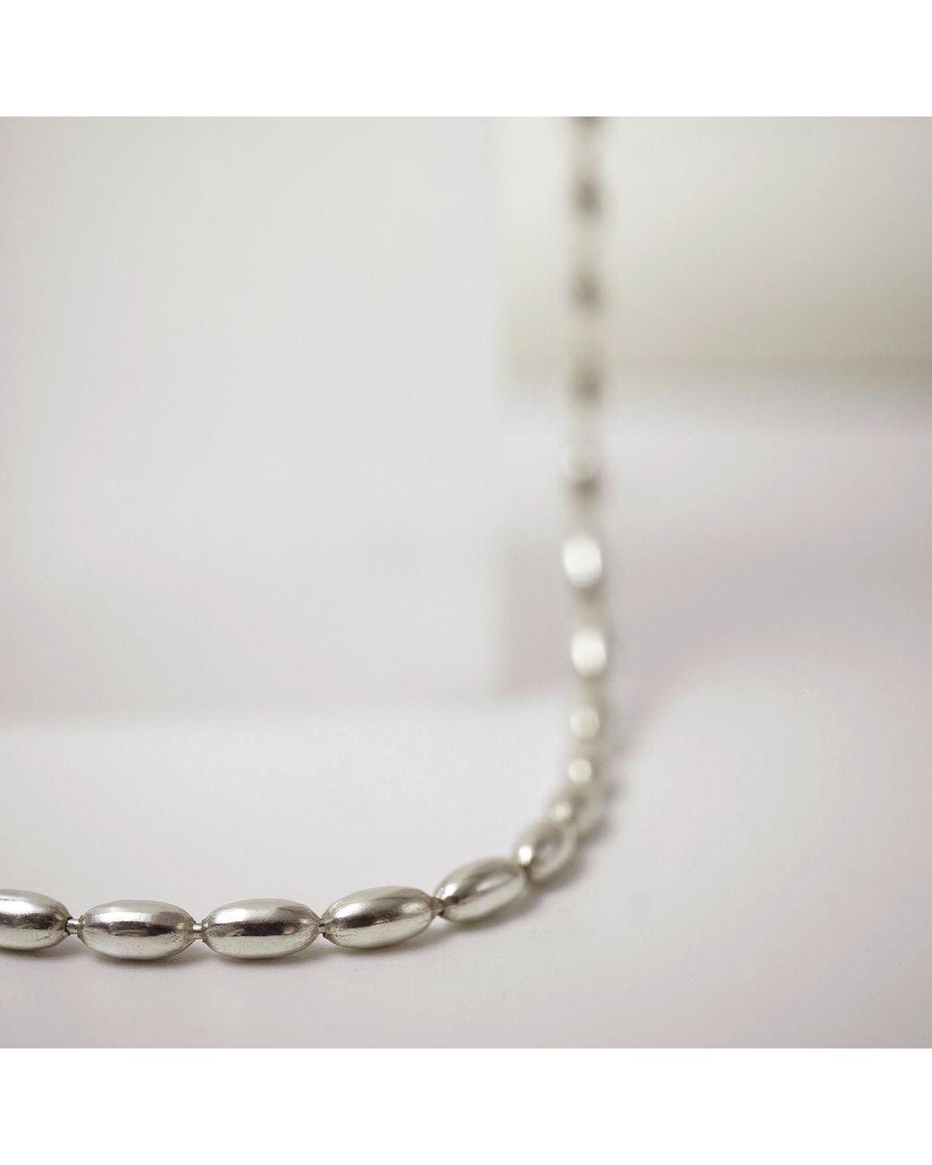 Kevin Thorne Jewellery Metallic Monolith Necklace for men
