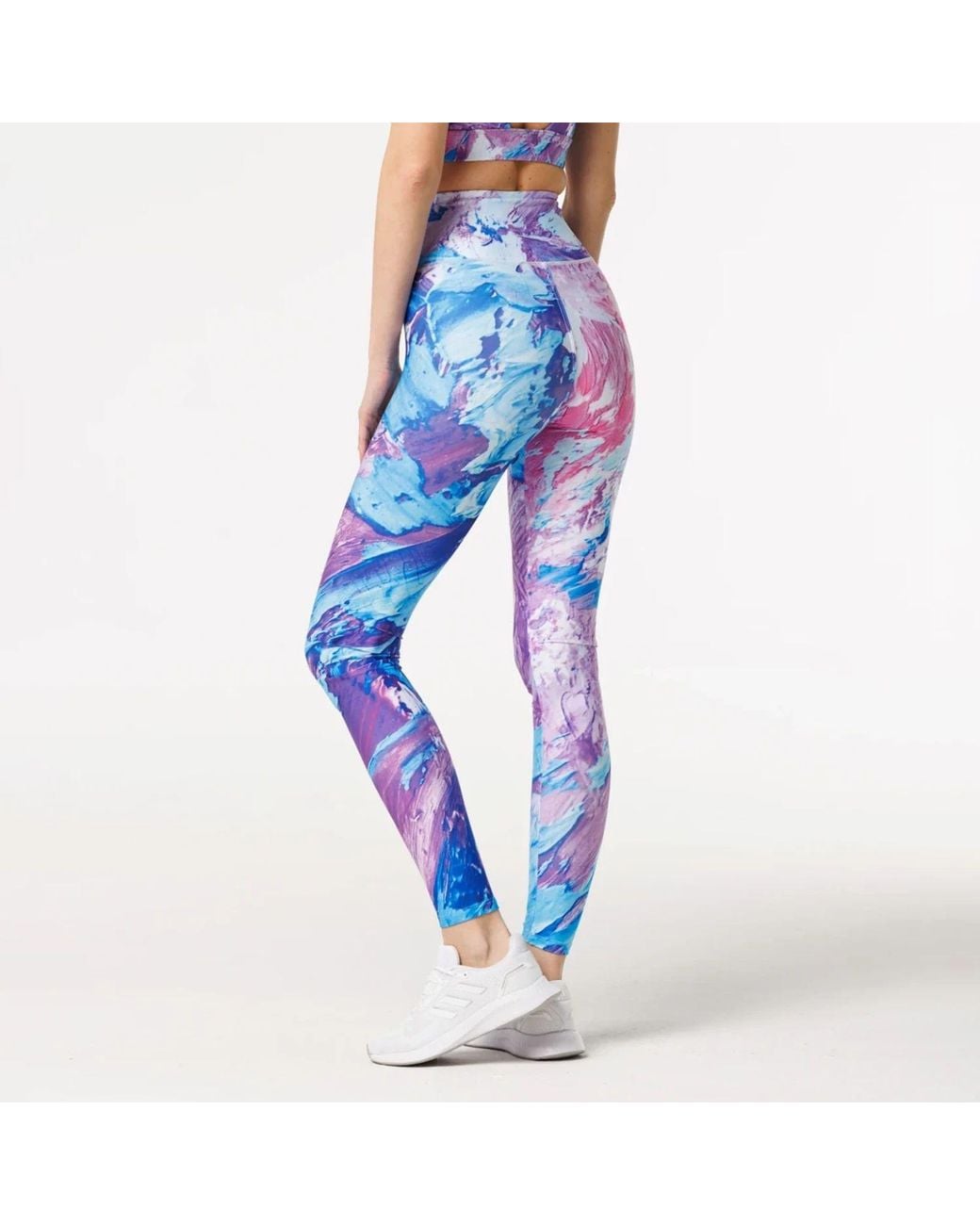 Aloha From Deer Blue Azure Fantasy Highwaist Leggings