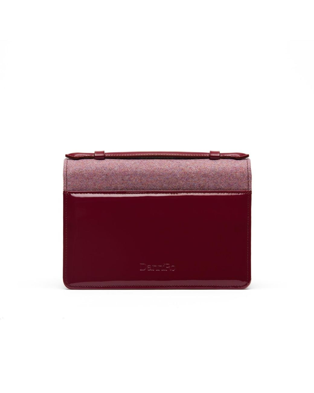 Danni Ro Purple Dr. Clutch- Compact Purse