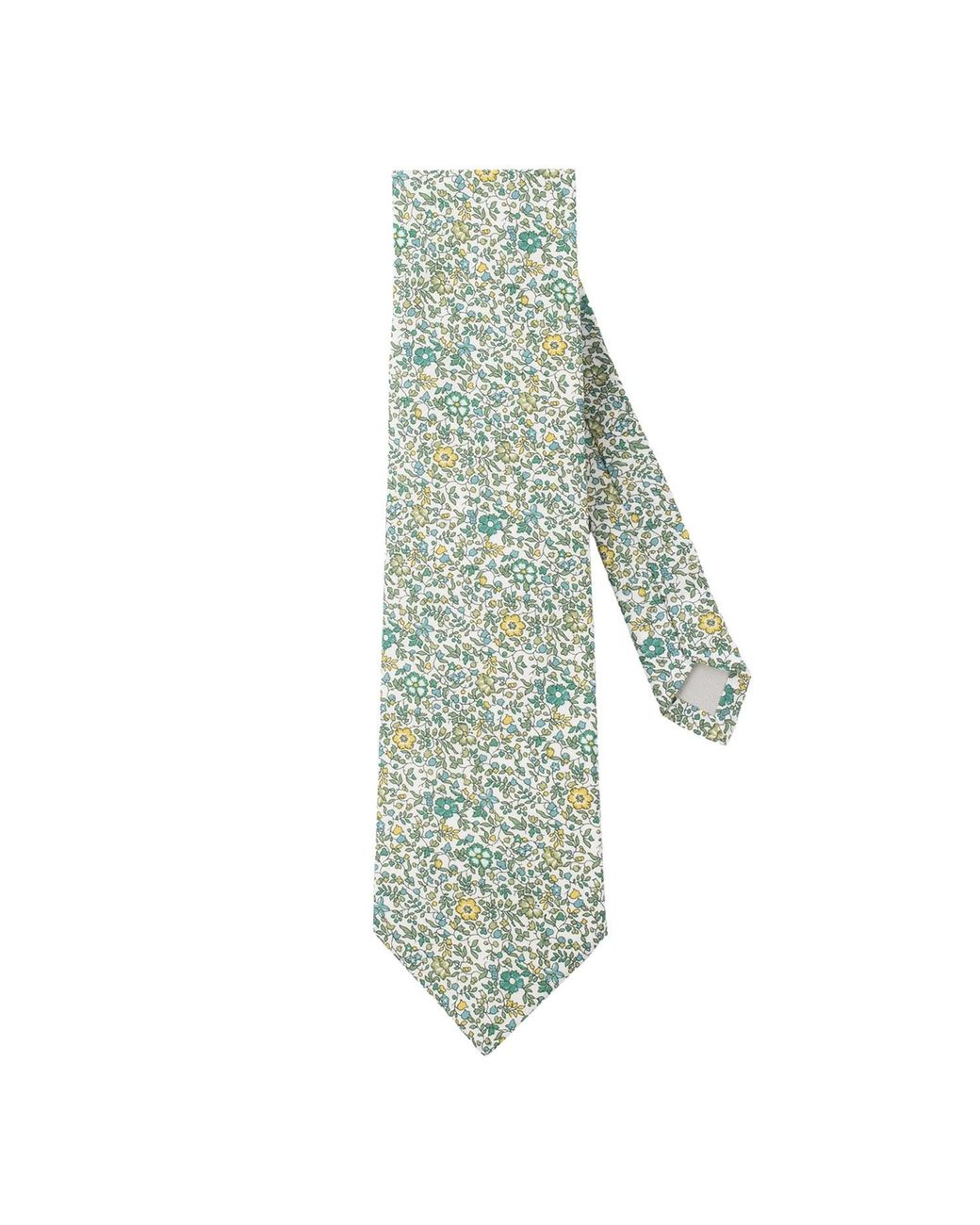 LE COLONEL Green Lime Katie & Millie Liberty Tie for men