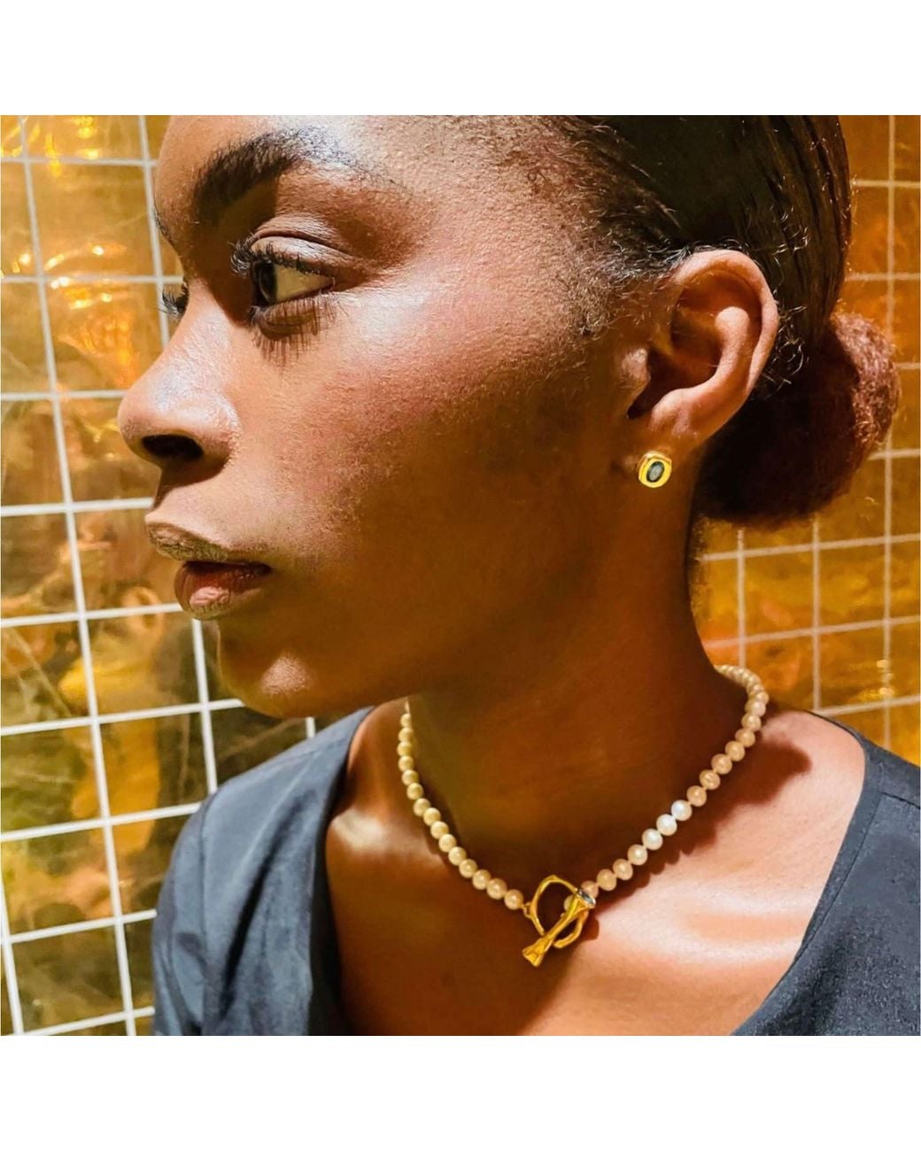 Amy Delson Jewelry Metallic Pearl