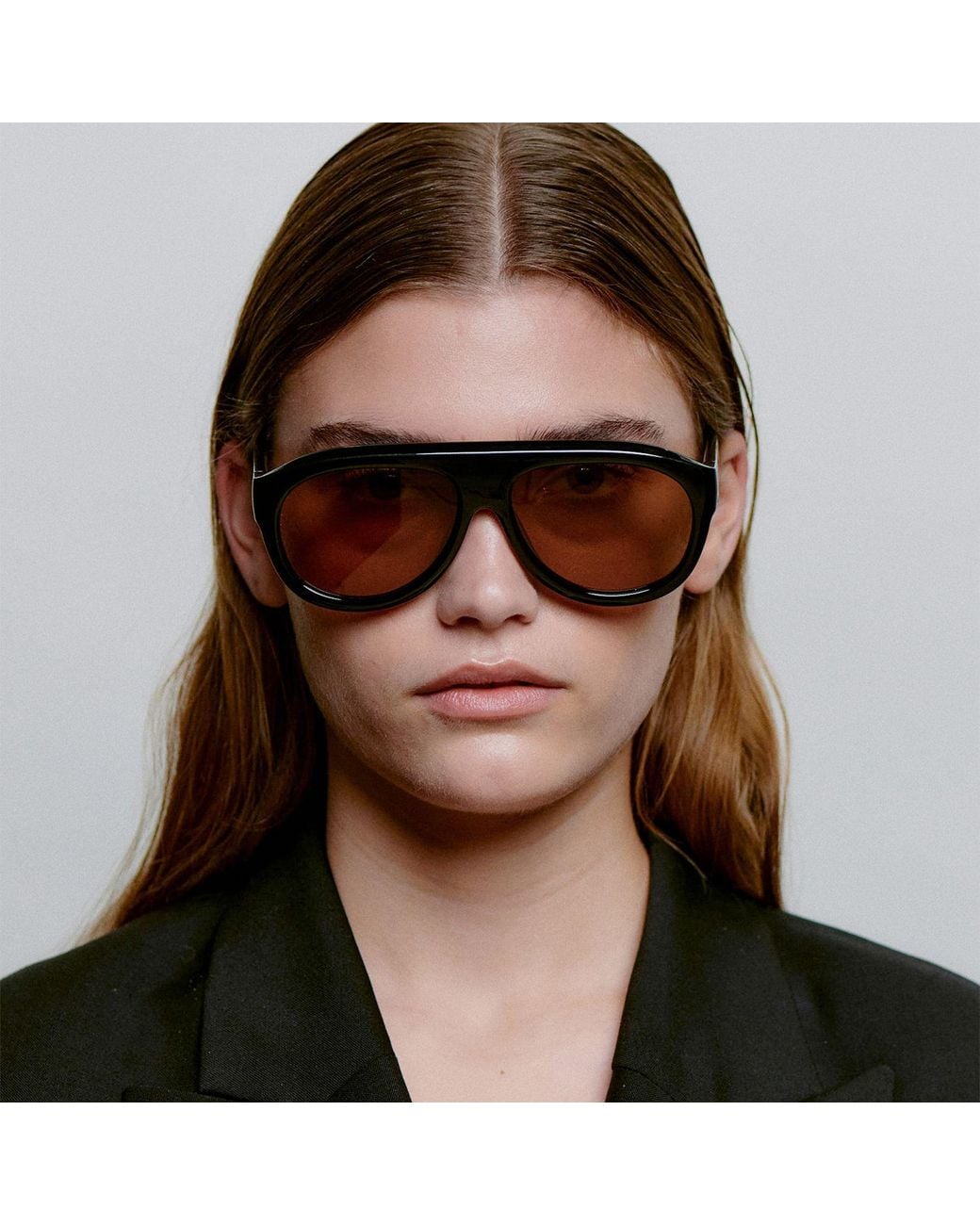 A.Kjærbede Brown Rio Sunglasses