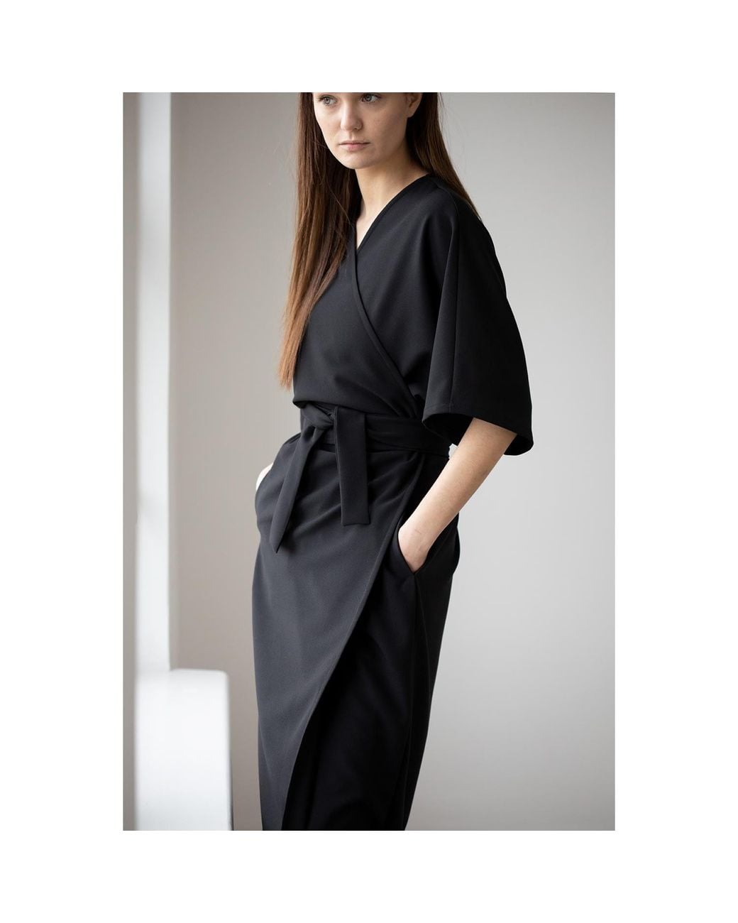 Nola Black Jade Dress