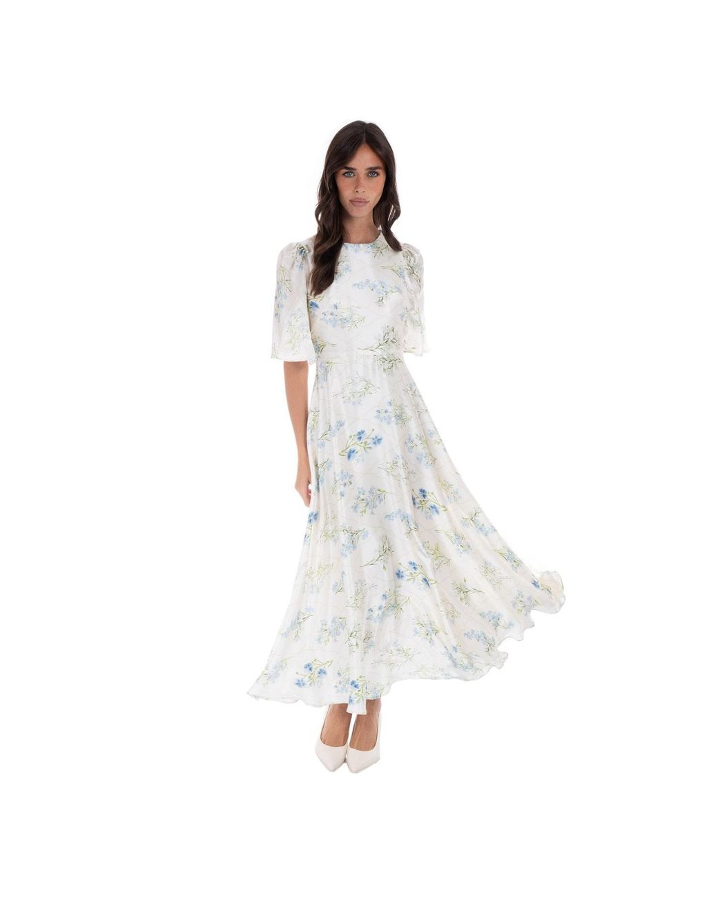 Sofia Tsereteli White Glimmer Classic Gown