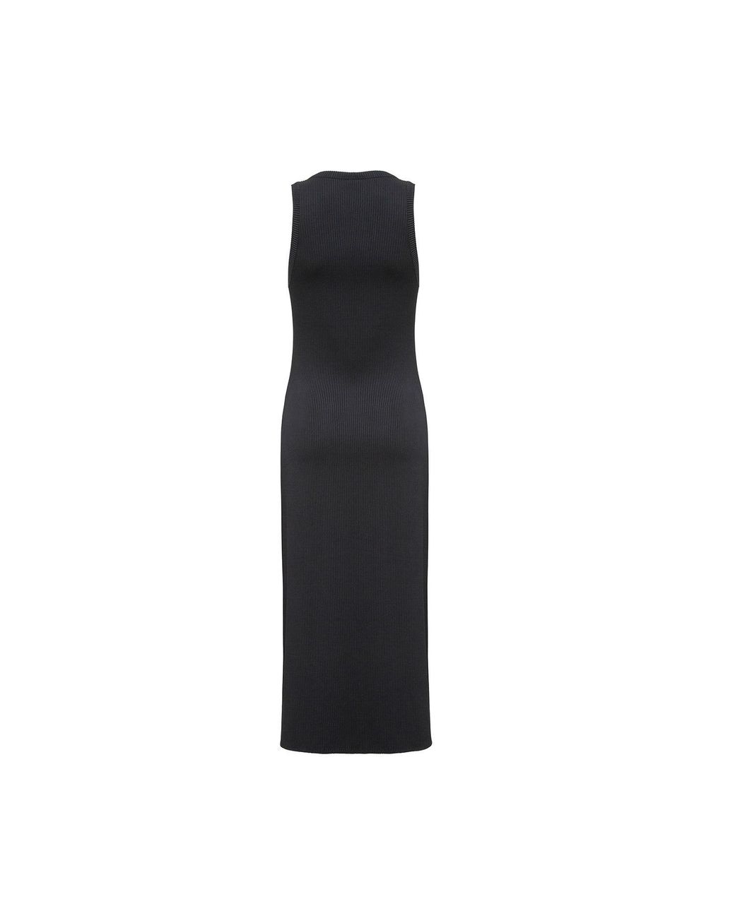 Audrey Vallens Black Urban Rib Dress