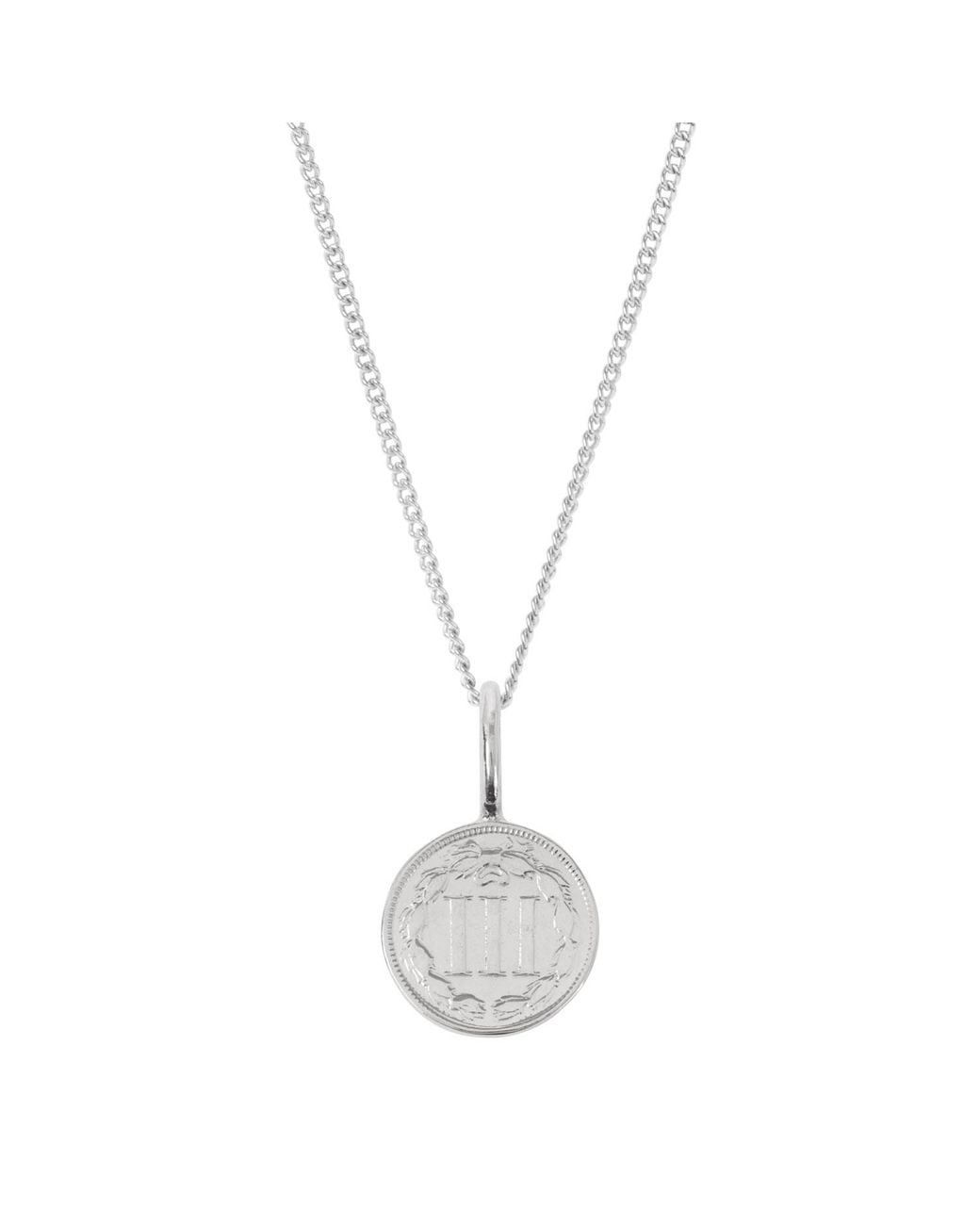 Katie Mullally Metallic American Coin & Chain for men