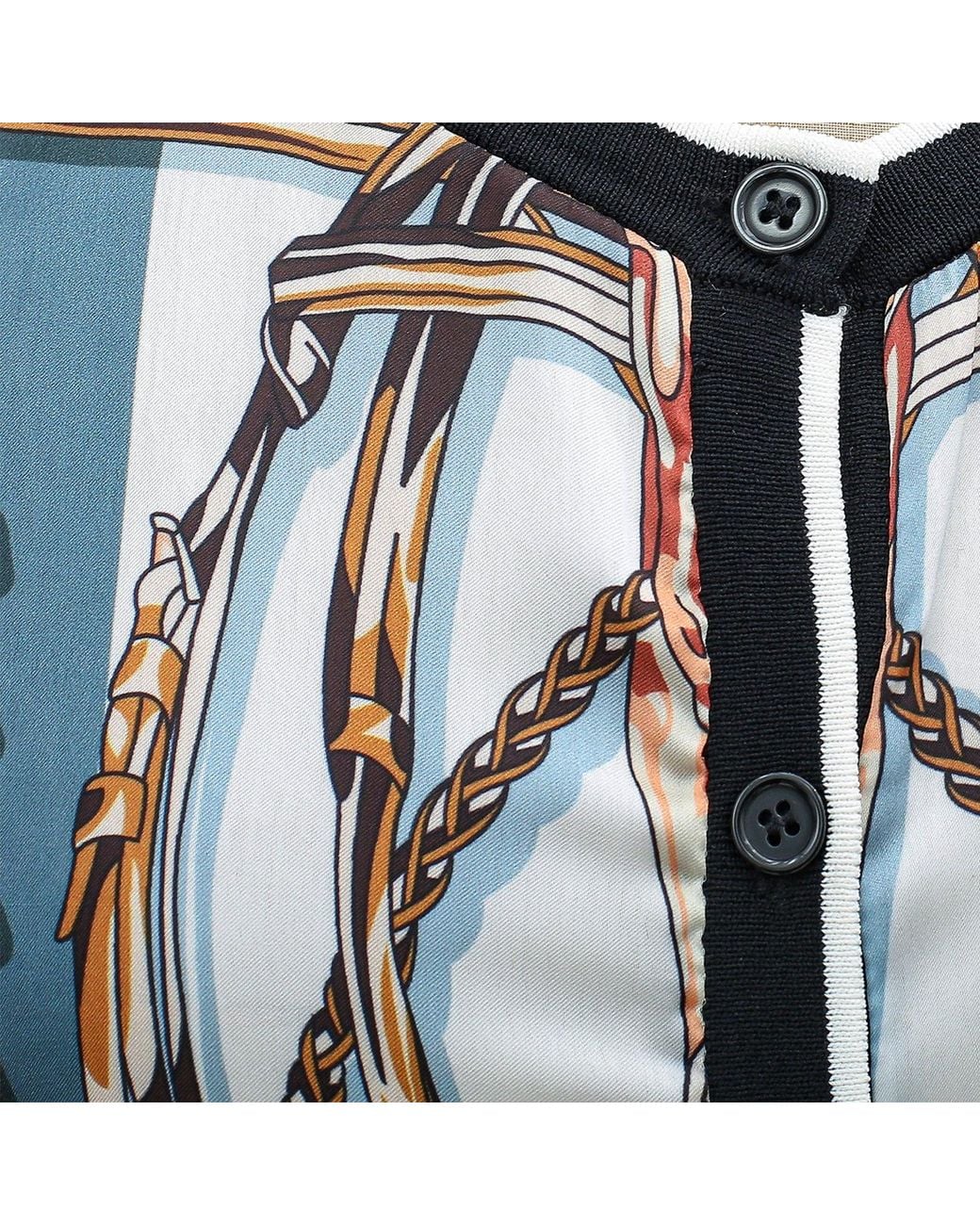Smart and Joy Black Cardigan Printed
