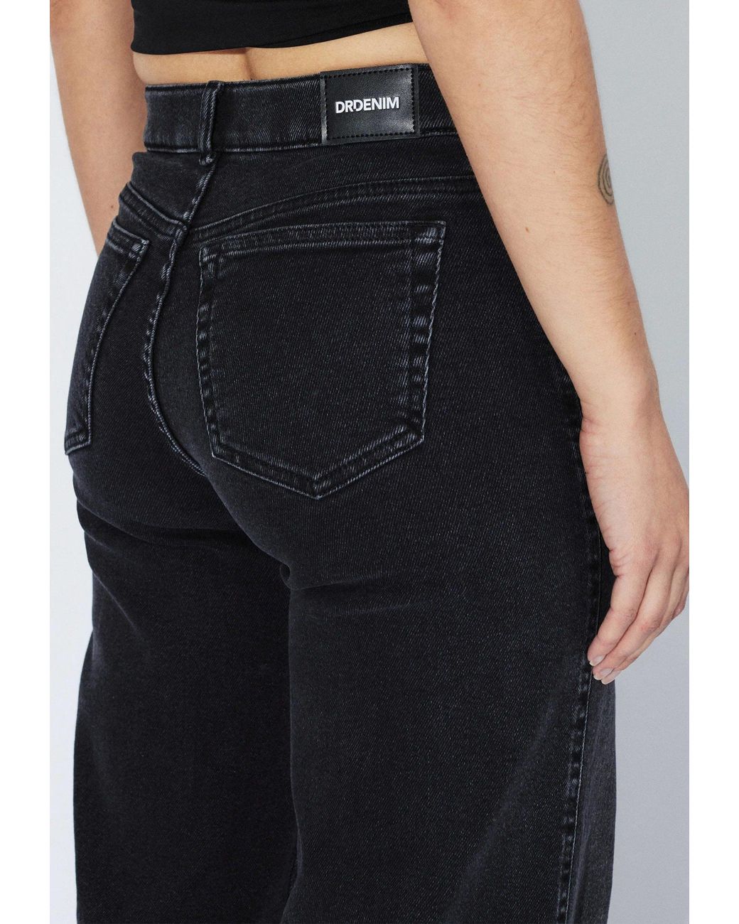 Dr. Denim Blue Zila Mid Wide