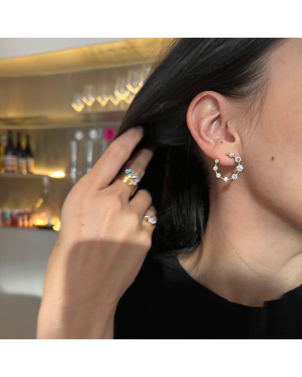 Onewildone Metallic Best Case Scenario Earrings