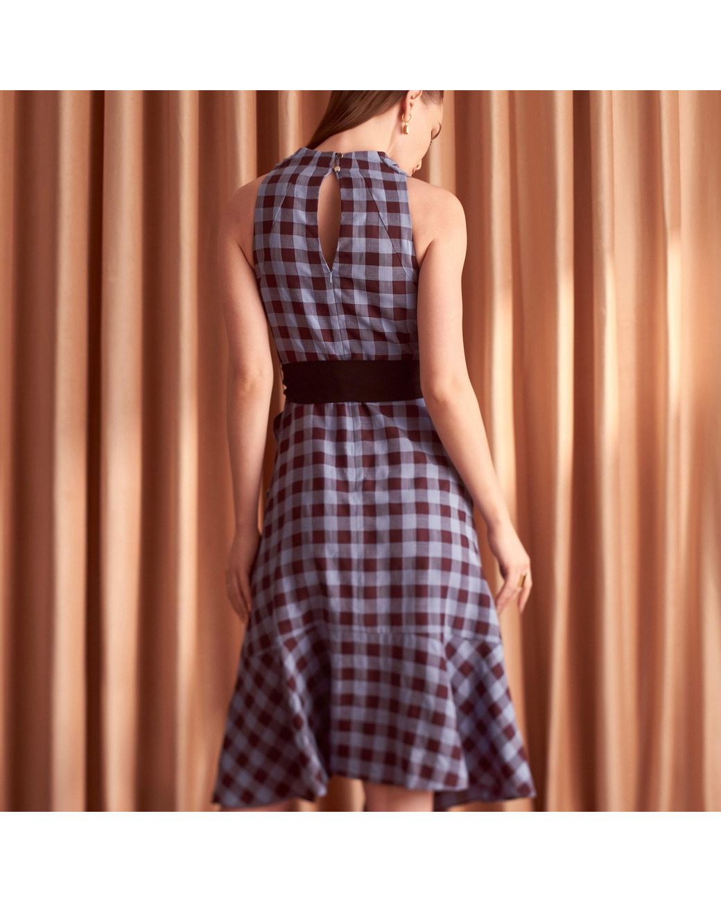 Emma Wallace Blue Chris Dress
