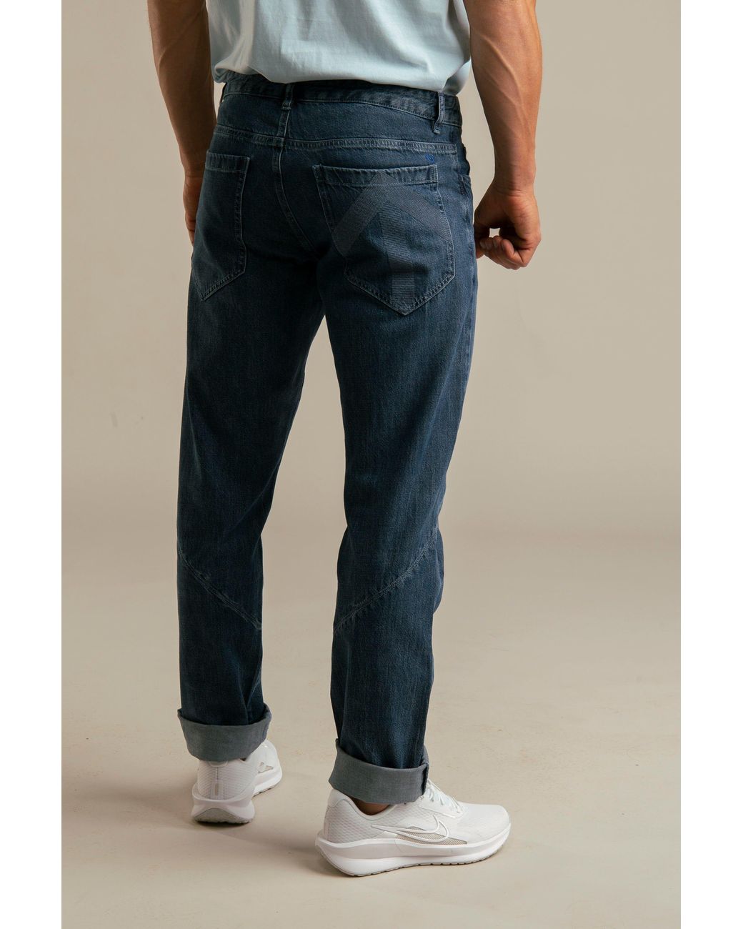 Reet Aus Blue Recycled Denim Jeans For for men