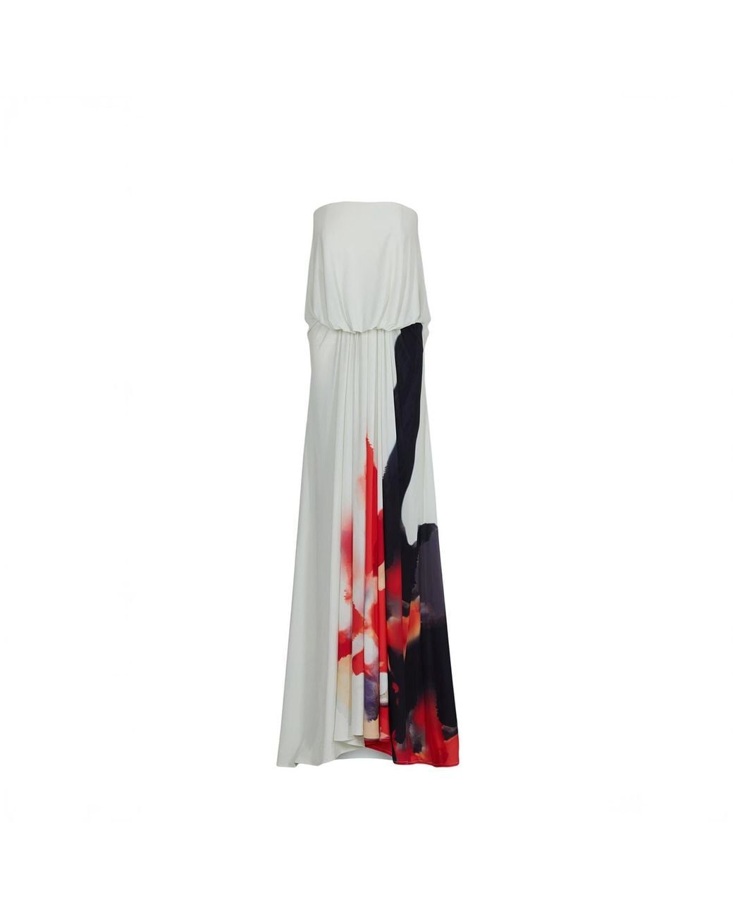 Herfetch White Maxi Canvas Dress