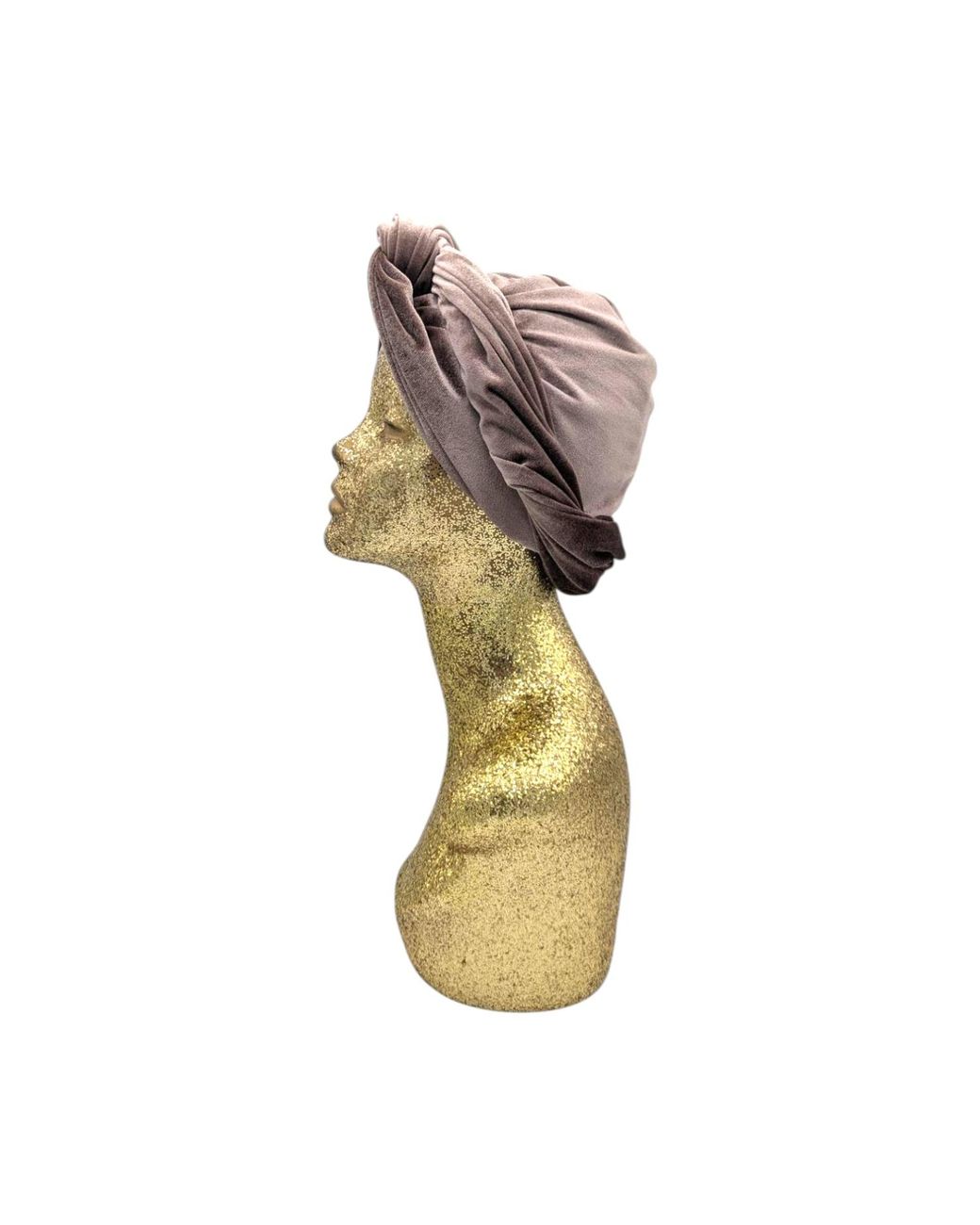 Julia Clancey Brown Classic Madam Mink Turban