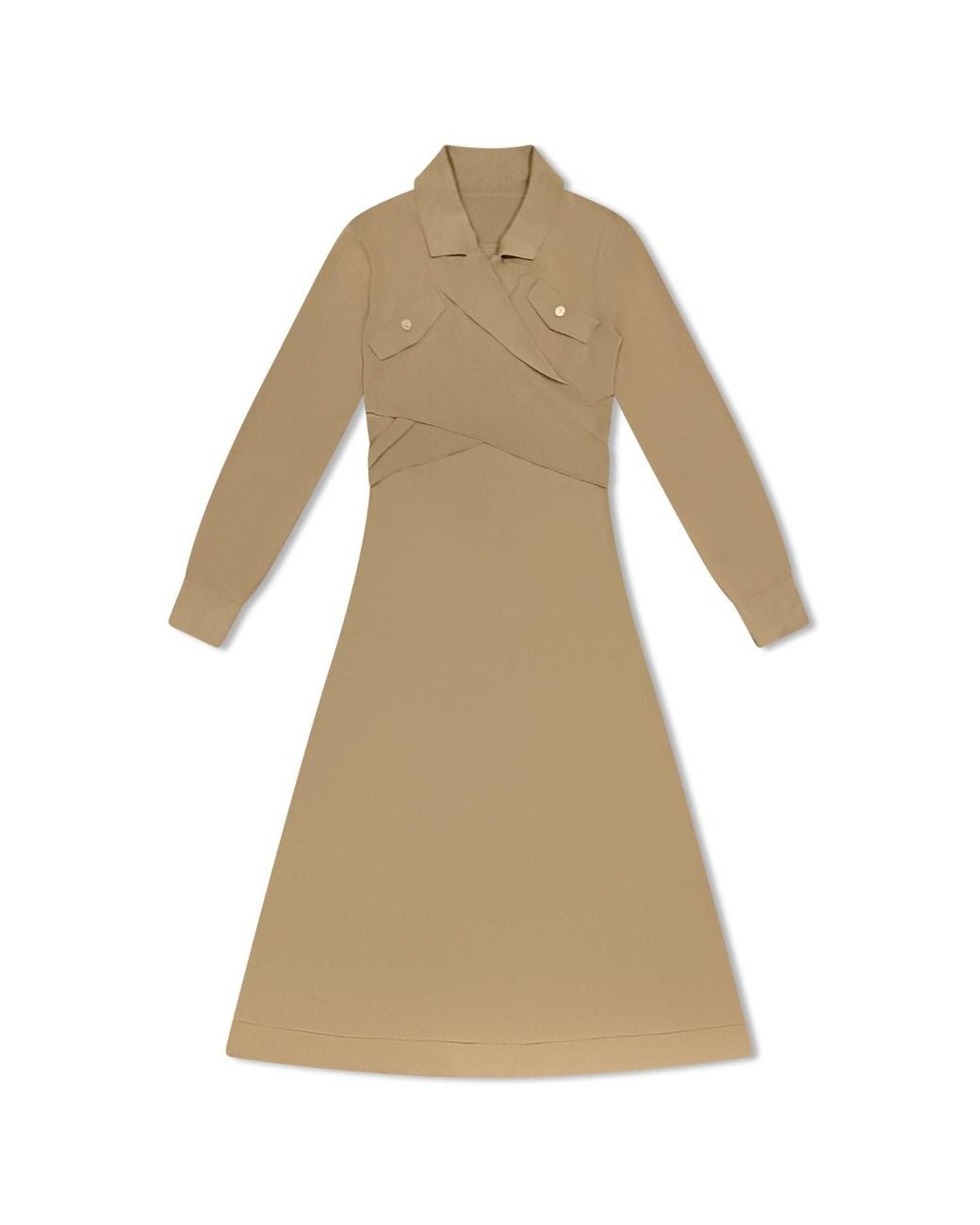Roch Perel Natural Neutrals Knitted Two Piece Bolero Dress