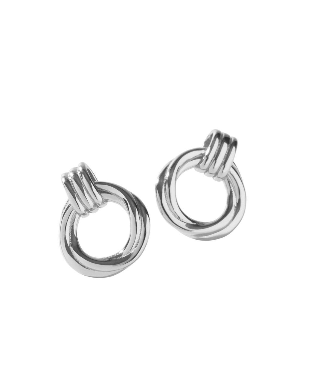 Muru Metallic Karma Studs