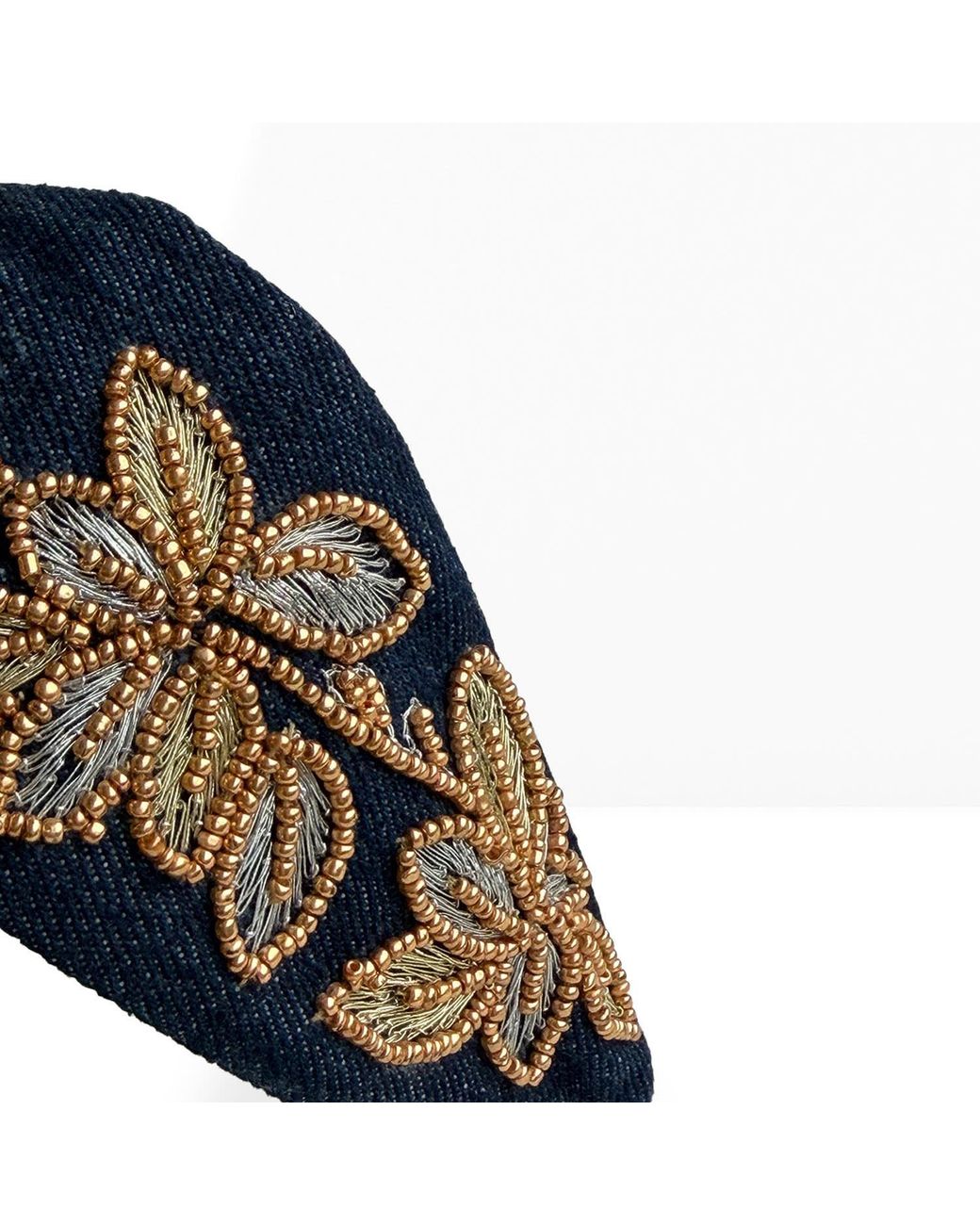 VETKA Blue Headband Midnight Bloom