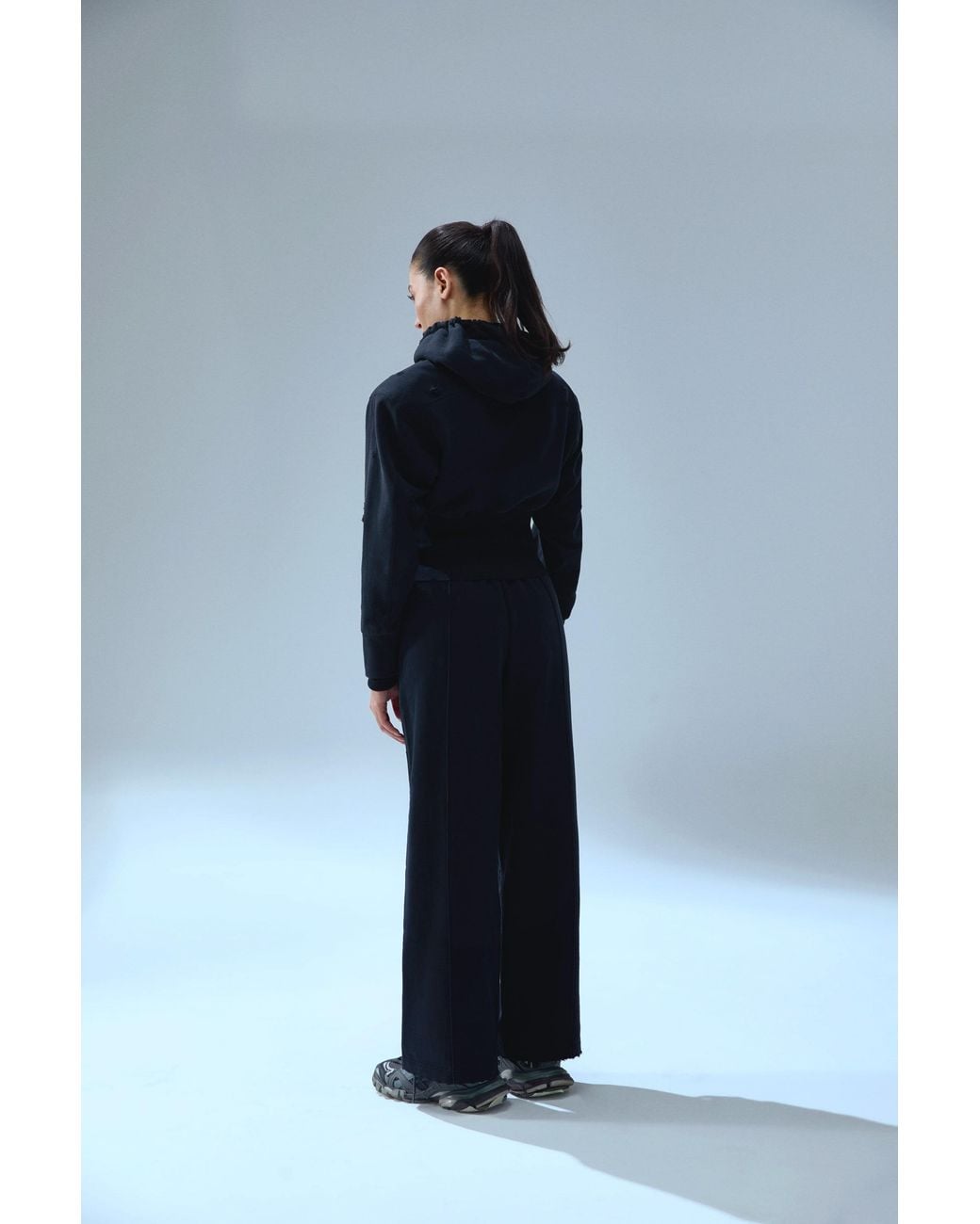 Pcfg Black Your Itch Folded Sweat Pant