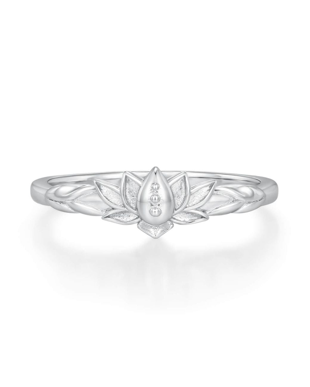 Azura Jewelry New York White Lotus Of The Journey Ring Vermeil