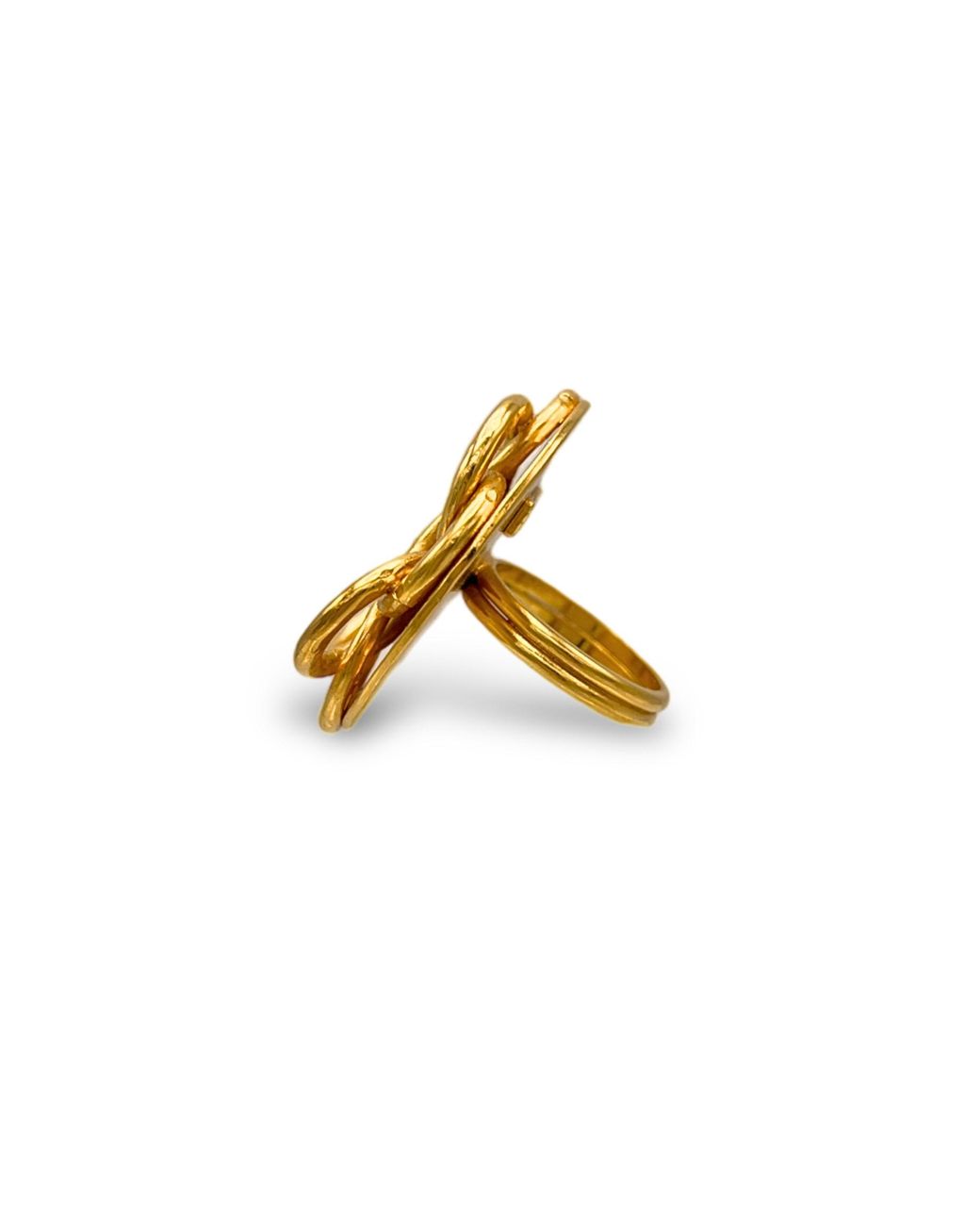 Jaredjamin Metallic Santorini Rose Ring