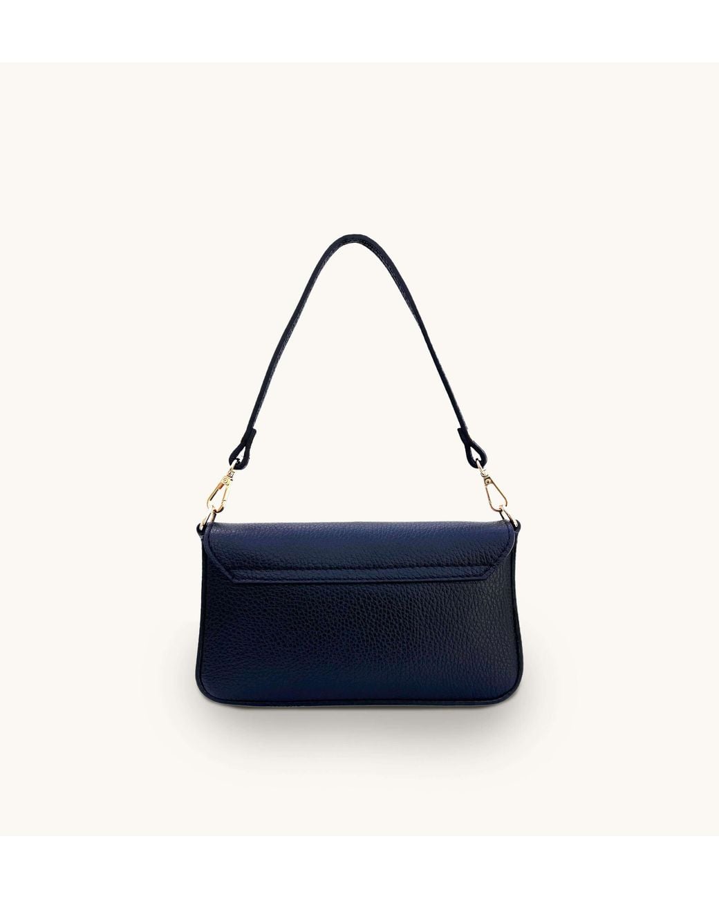 Apatchy London Blue The Munro Leather Shoulder Bag