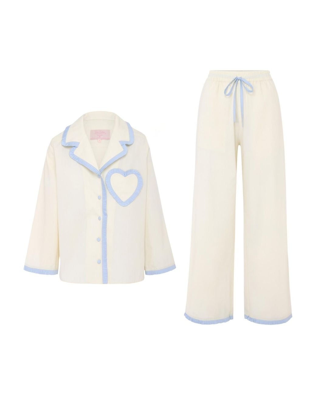 Love Letters X White Dolce Camelia Pyjama