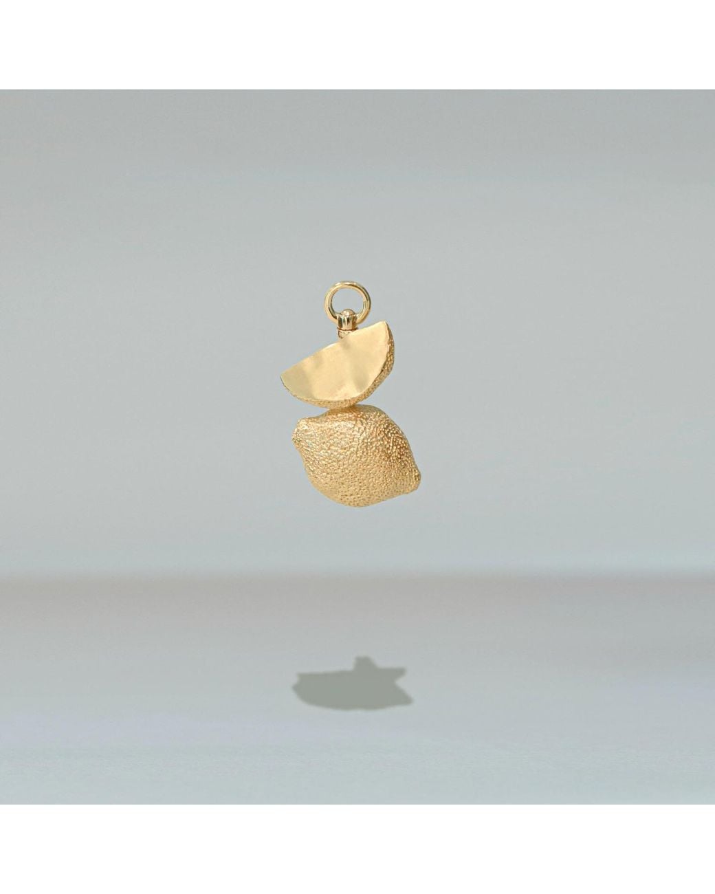 Onia Metallic Tilted Form Charm