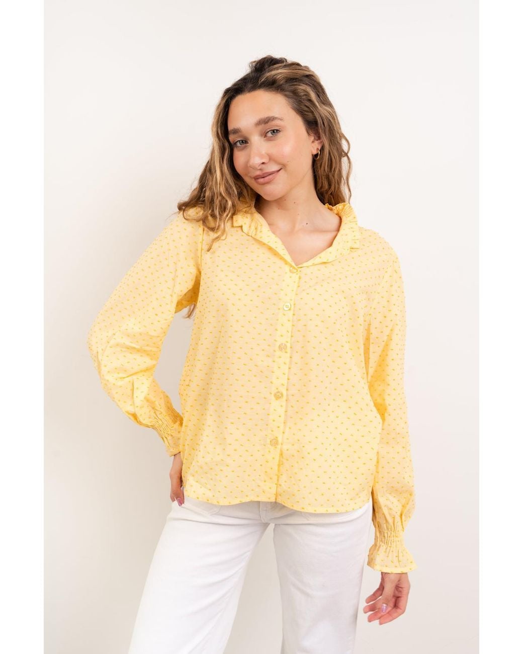 Mind Traveler Yellow Nina Blouse