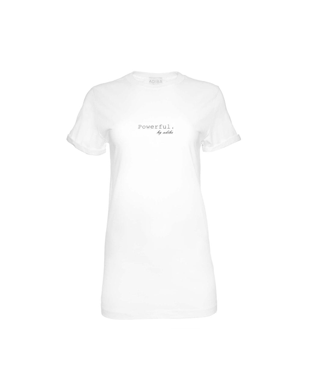 ADIBA White Powerful Long Tee