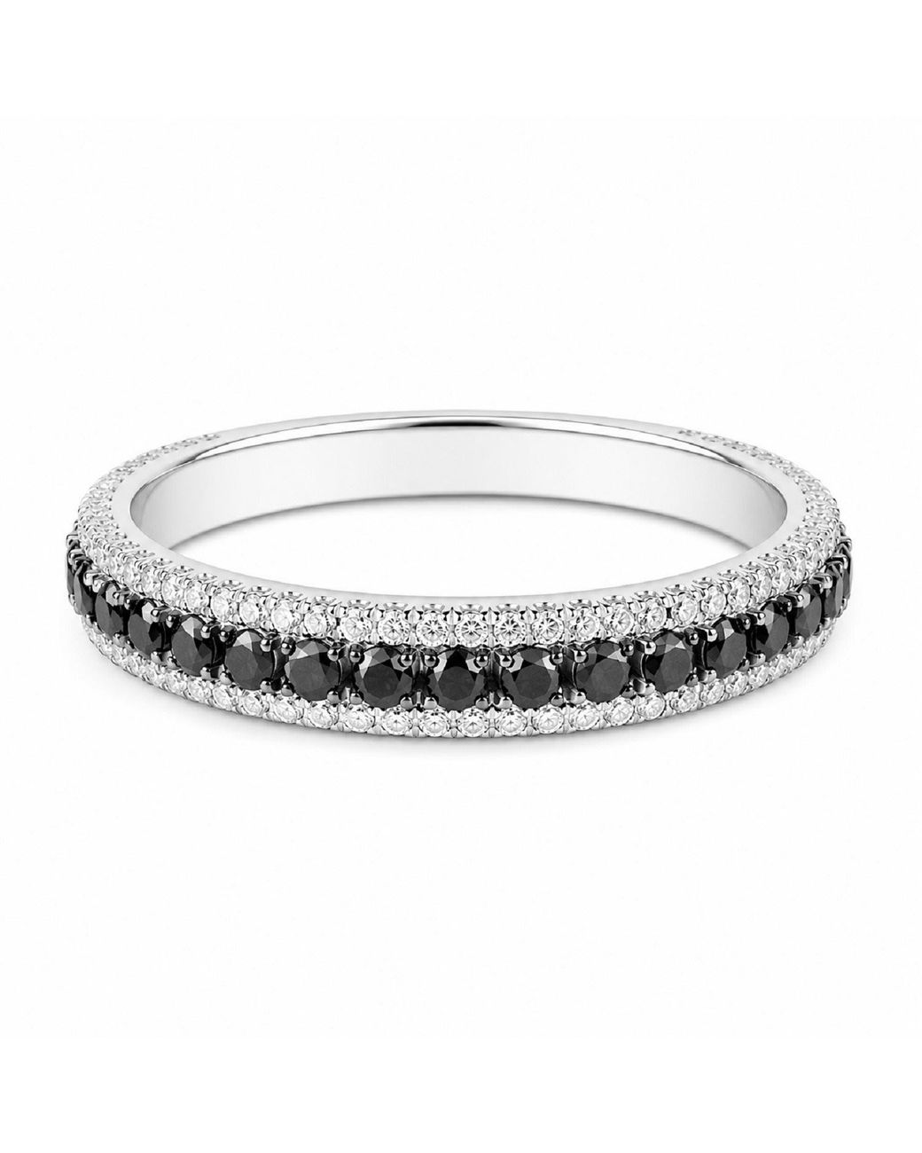 Artisan Metallic 18K & Diamond Eternity Band Ring