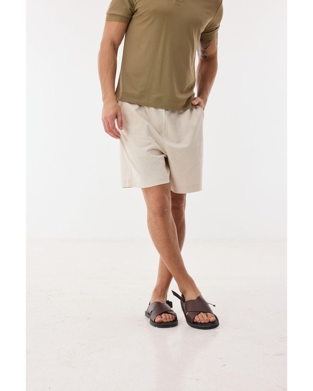 Ashita Fernandes Green Caden T Shirt for men