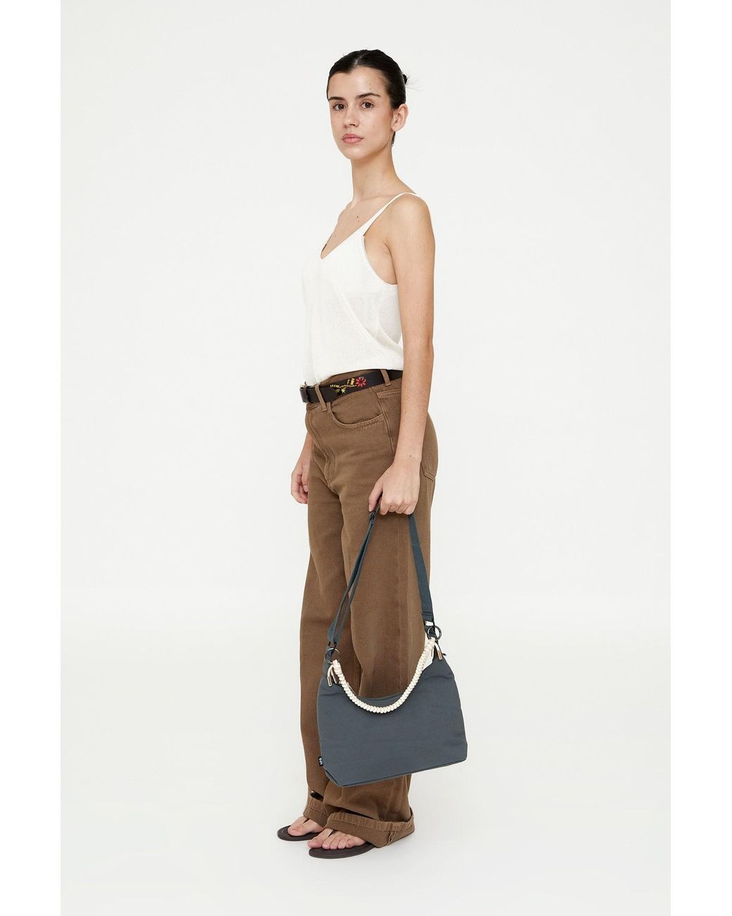 Lefrik Gray Bico Bag Leaf