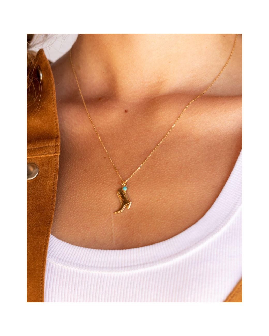 SET & STONES Metallic Ryder Necklace