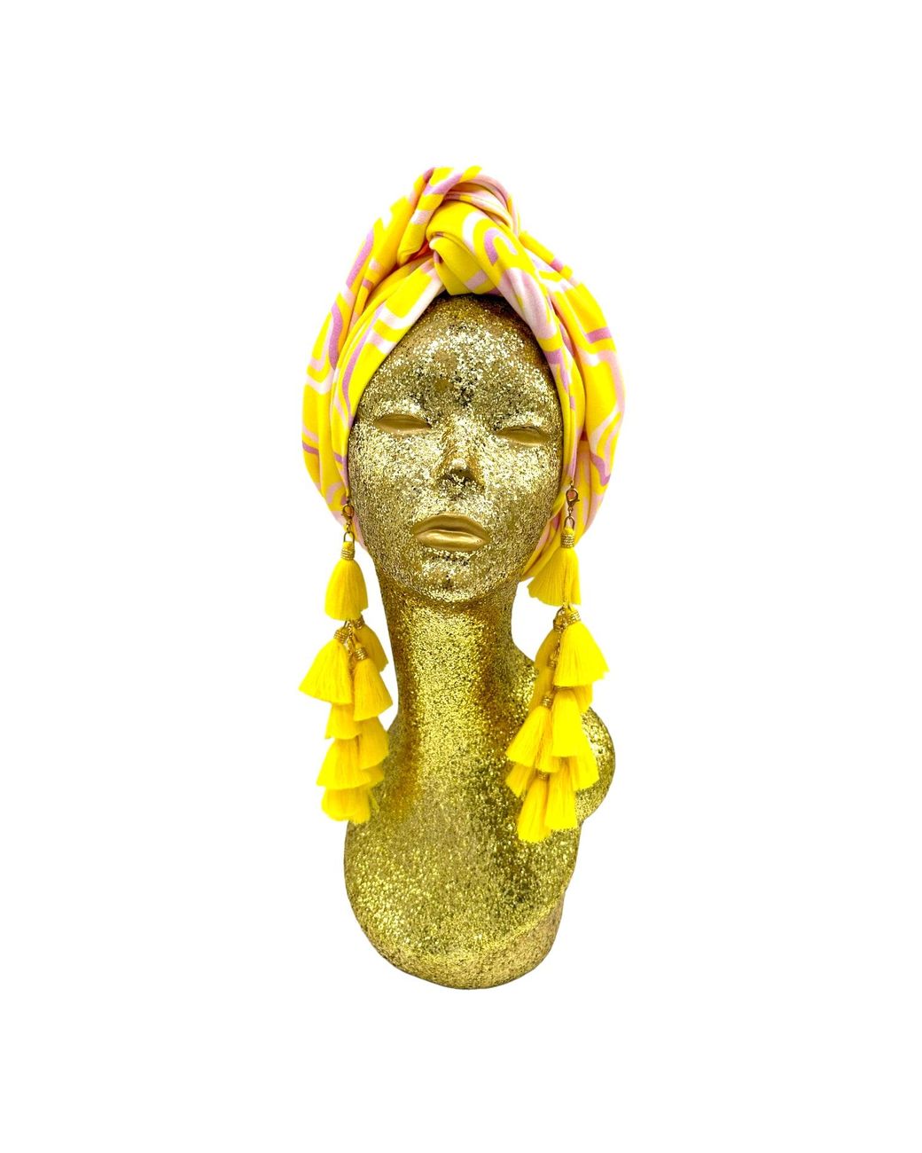 Julia Clancey Yellow Lydie Limon Sunshine Chacha Turban