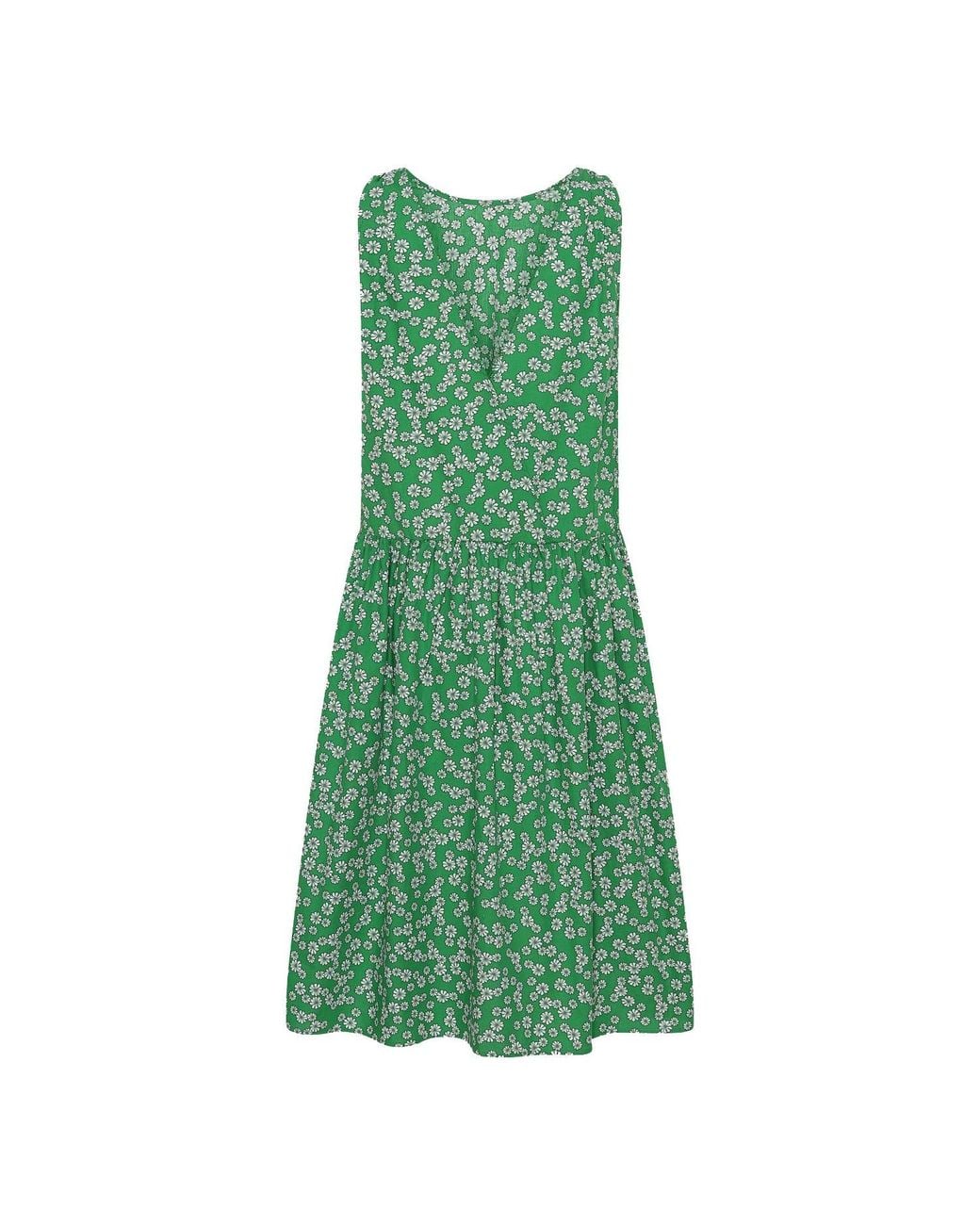 GROBUND Green The Vilma Dress