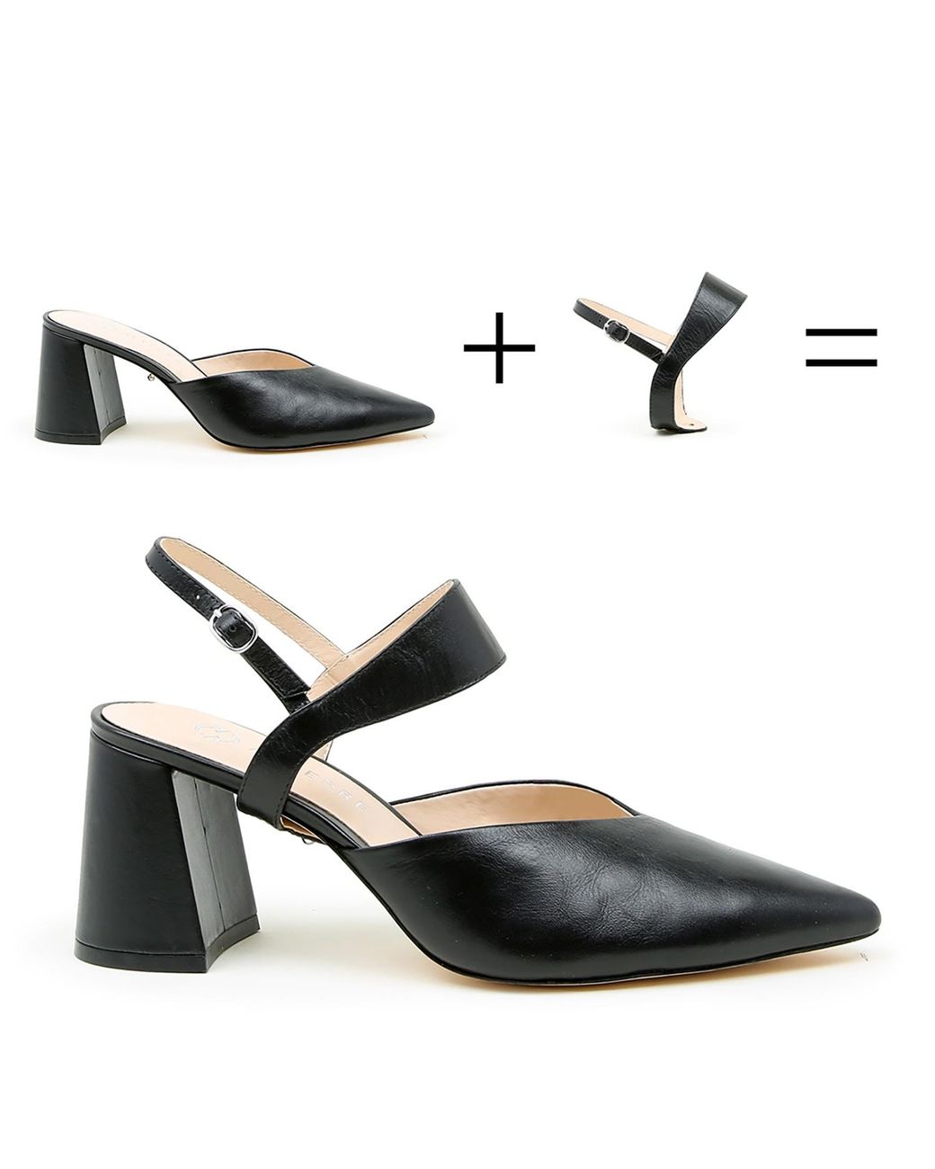 Alterre Black Elsie V Mule