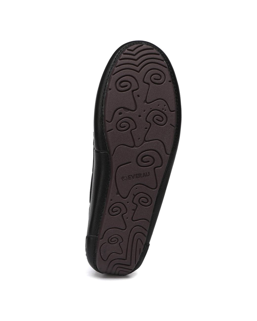 EverAu Australia Black Grebes Leather Loafers