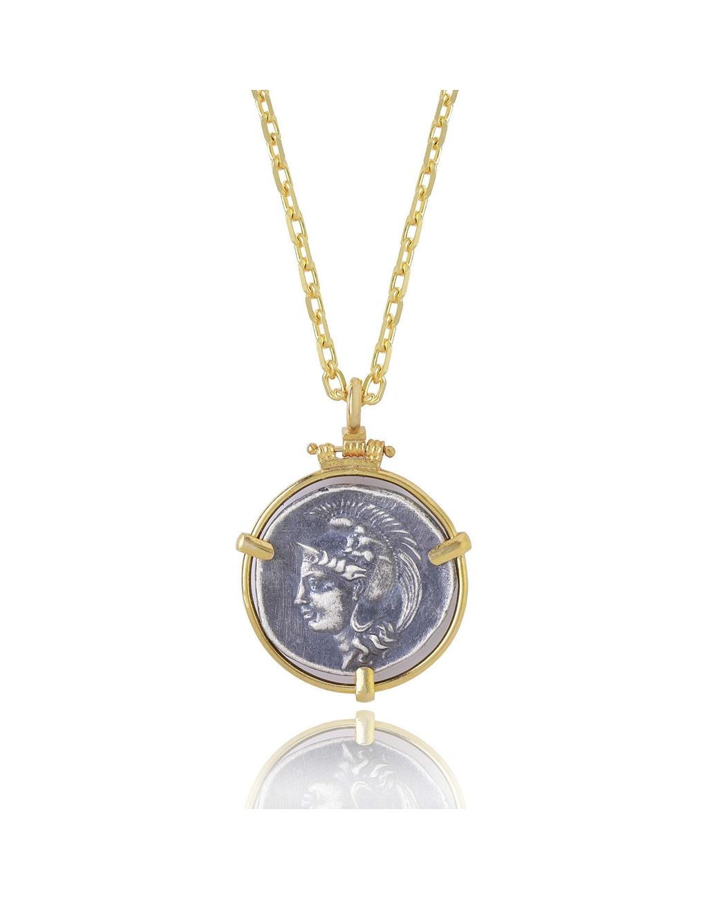 Ece London Blue The Luciana Coin Necklace