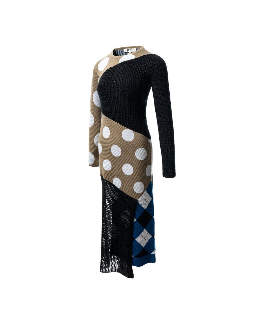 Fully Fashioning Black Khai Maxi Dress