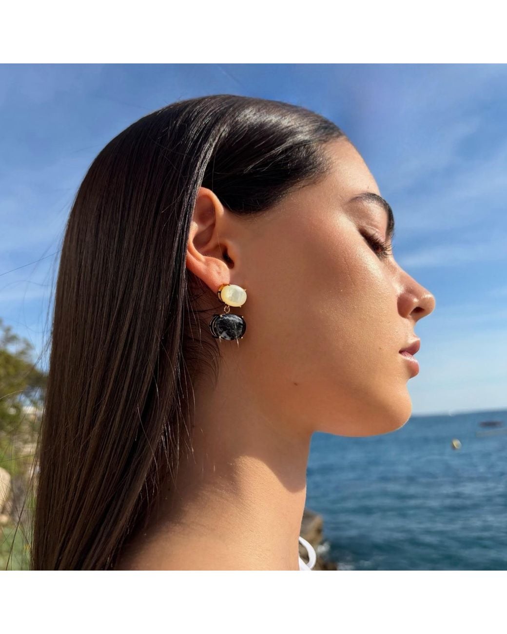 Crystalline Jewellery Metallic Earrings
